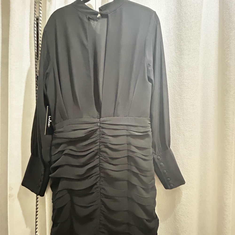 Lulus open back cocktail dress